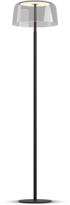 Koncept YUF-SW-MTB+SCLR Yurei Modern Matte Black LED Floor Lamp Lighting