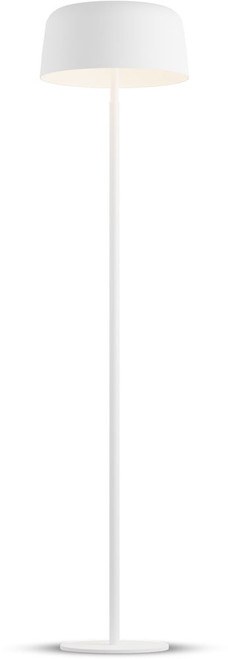 Koncept YUF-SW-MWT+MMWT Yurei Contemporary Matte White LED Lighting Floor Lamp