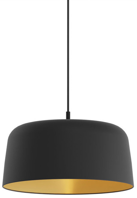 Koncept YUP-S1-SW-MTB+MMBG Yurei Modern Matte Black LED Pendant Lamp