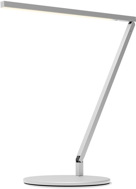 Koncept ZBD1000-SIL-PRO-DSK Z-Bar Gen 4 Modern Silver LED Study Lamp