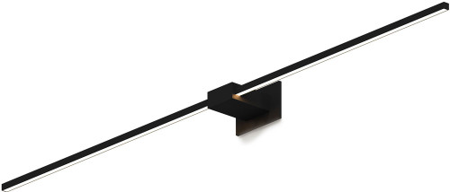 Koncept ZBW-48-4-CM-SW-MTB Z-Bar Wall Sconce Modern Matte Black LED 48" Wall Lamp