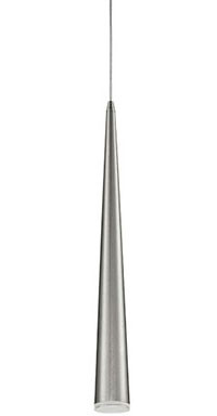 Kuzco 401215BN-LED Modern Brushed Nickel LED Mini Drop Lighting Fixture