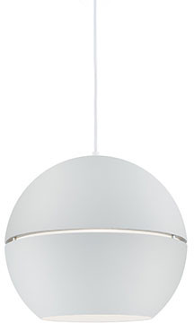 Kuzco 494016-WH Lucas Contemporary White 16" Drop Ceiling Light Fixture
