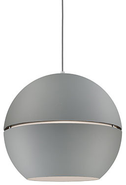 Kuzco 494024-GY Lucas Contemporary Gray 24" Pendant Lighting
