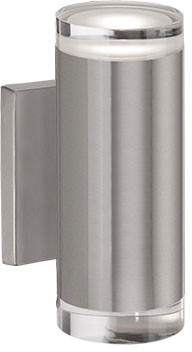 Kuzco 601432BN-LED Contemporary Brushed Nickel LED Lighting Wall Sconce