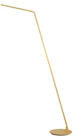 Kuzco FL25558-BG Miter Contemporary Brushed Gold LED Floor Lighting