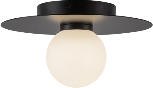 Kuzco FM15510-BK-UNV Elixir Modern Black LED 10" Ceiling Light Fixture