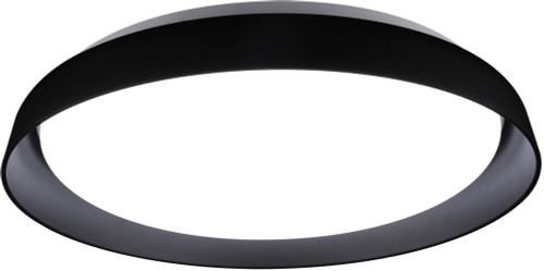 Kuzco FM43117-BK-5CCT Hampton Modern Black LED 17" Ceiling Light Fixture