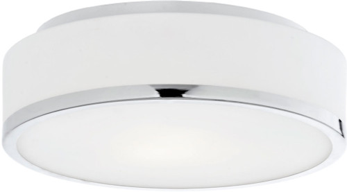 Kuzco FM6012-CH-5CCT Charlie Contemporary Chrome LED 11.5" Ceiling Lighting Fixture