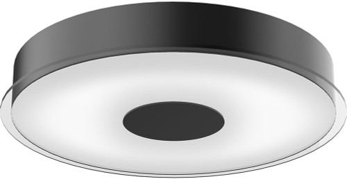 Kuzco FM7616-BK-5CCT Parker Modern Black LED 15.5" Ceiling Light Fixture