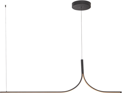 Kuzco LP17905-BK-UNV-010 Thread Modern Black LED Kitchen Island Lighting