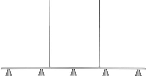 Kuzco LP19947-BN Dune Modern Brushed Nickel LED 47" Island Light Fixture