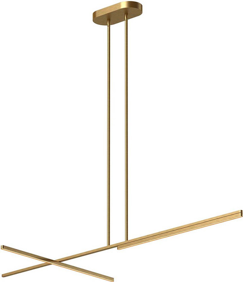 Kuzco LP28760-BG Shift Contemporary Brushed Gold LED Island Lighting