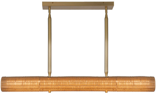 Alora Mood LP602042BG-UNV Maris Modern Brushed Gold LED Kitchen Island Lighting