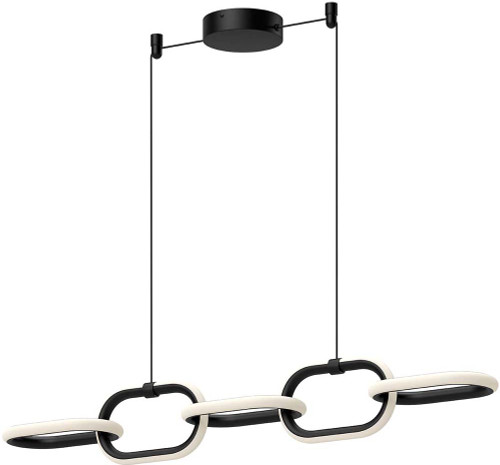 Kuzco LP92636-BK Airen Contemporary Black LED Island Lighting