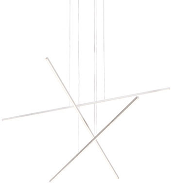 Kuzco MP18203-WH Vega Minor Contemporary White LED Multi Drop Lighting