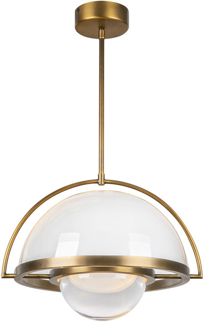 Kuzco PD20716-VB-UNV Bowery Contemporary Vintage Brass LED Drop Lighting Fixture