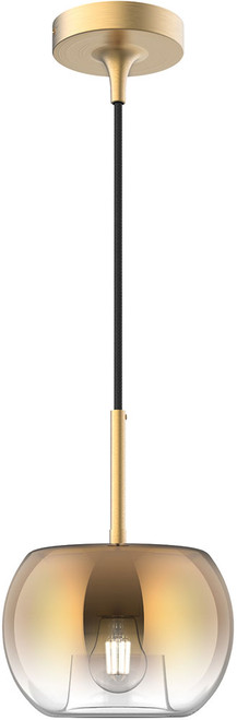 Kuzco PD57508-BG/CP Samar Contemporary Brushed Gold / Copper Mini Hanging Lamp