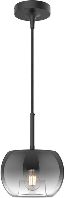 Kuzco PD57508-BK/SM Samar Modern Black/Smoked Mini Drop Ceiling Light Fixture