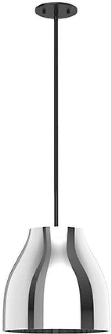 Kuzco PD62012-BK/CH Trinity Contemporary Black LED Mini Hanging Light