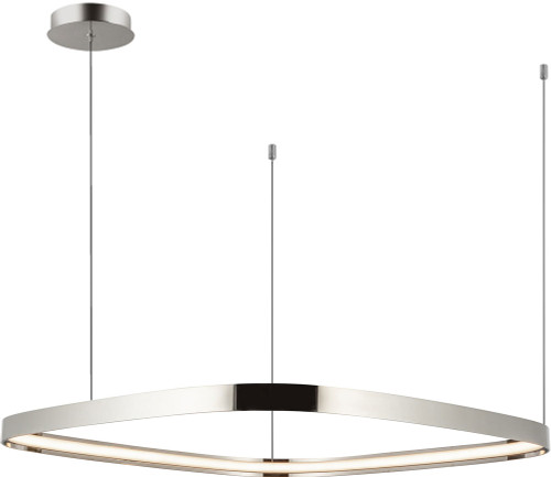 Kuzco PD78031-PN Yukon Modern Polished Nickel LED 31.5" Hanging Lamp