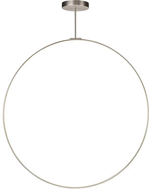 Kuzco PD82560-BN Cirque Contemporary Brushed Nickel LED 60" Pendant Hanging Light