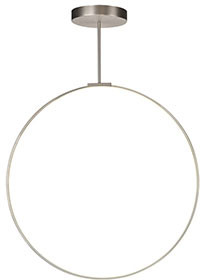 Kuzco PD82536-BN Cirque Contemporary Brushed Nickel LED 36" Hanging Lamp