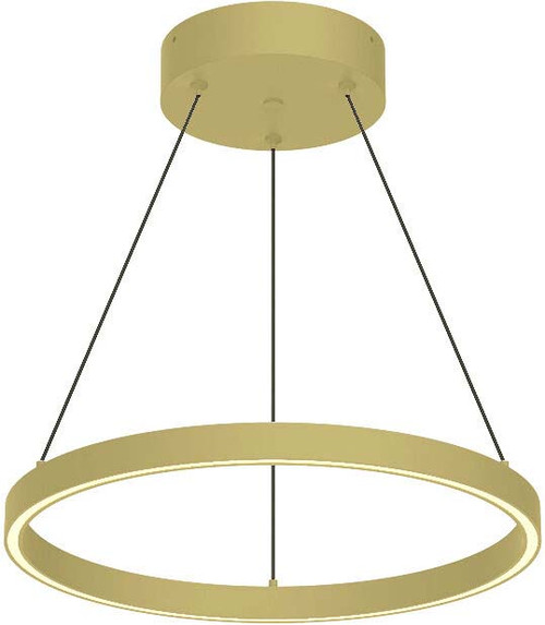 Kuzco PD87118-BG Cerchio Modern Brushed Gold LED 18' Pendant Lighting