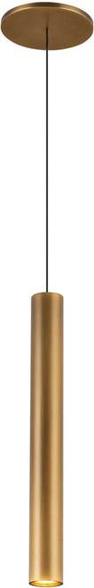 Kuzco PD90414-VB Mason Contemporary Vintage Brass LED Mini Pendant Lighting