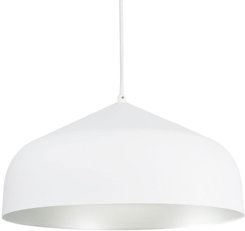 Kuzco PD9117-WH-SV Helena Contemporary White with Silver LED Drop Ceiling Lighting