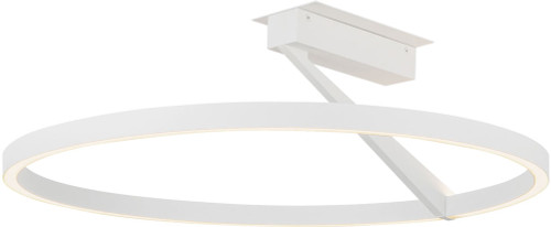 Kuzco SF27724-WH-3WCCT-UNV Roda Contemporary White LED 23.5" Overhead Lighting