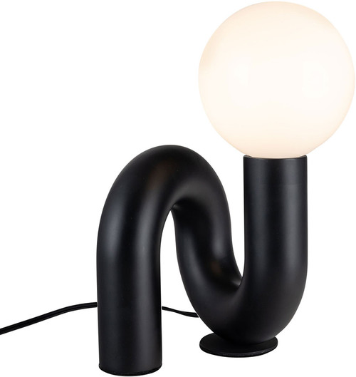 Alora Mood TL420107MB Sadie Modern Matte Black Lighting Table Lamp