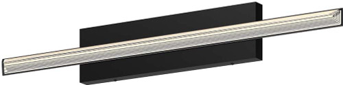 Kuzco VL27534-BK Saphir Contemporary Black LED 34" Bath Sconce
