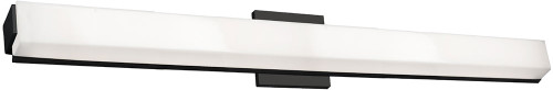 Kuzco VL47237-BK Latitude Modern Black LED 37" Bathroom Sconce