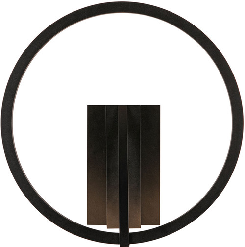 Kuzco WS27713-BK-3WCCT-UNV Roda Contemporary Black LED Wall Light Sconce