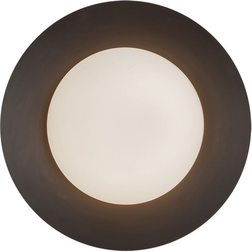 Kuzco WS77909-BK/OP Cleo Modern Black / Opal Glass LED Wall Lighting