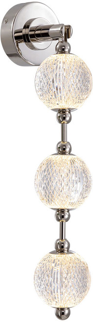 Alora WV321003PN-UNV-010 Marni Modern Polished Nickel LED Bath Lighting