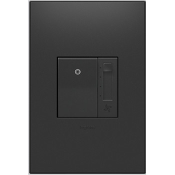 Legrand Adorne Microban AAFN4S16AG4 Modern Graphite Paddle Fan Speed Control