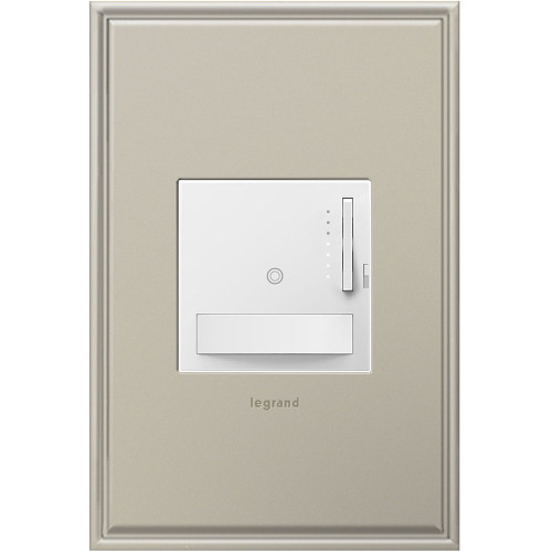 Legrand Adorne Microban ADSM703HW2 Contemporary White SensaDimmer Auto-ON/Auto-OFF 700W (Incandescent Halogen)