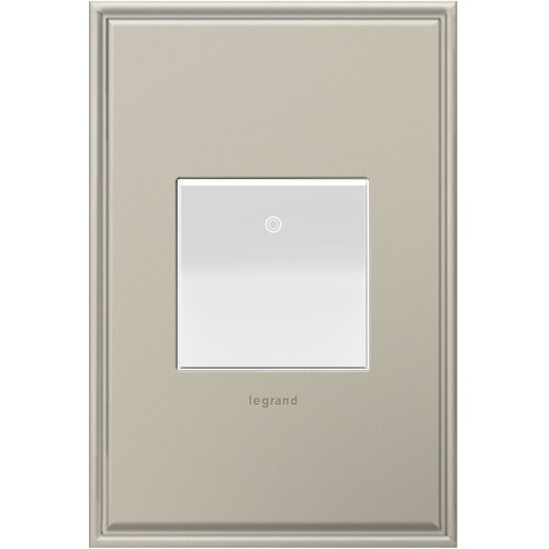 Legrand Adorne Microban ASPD2032W4 Modern White Paddle Switch 20A