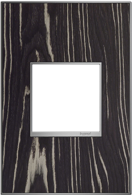 Legrand Adorne AWM1G2MA4 Real Materials Modern Macassar 1-Gang Wall Plate