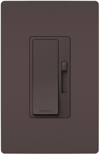 Legrand Radiant RHL153P Modern Brown Advanced 150W Single Pole 3-Way Dimmer
