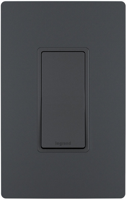 Legrand Radiant TM873GCC10 Modern Graphite 15A 3-Way Switch