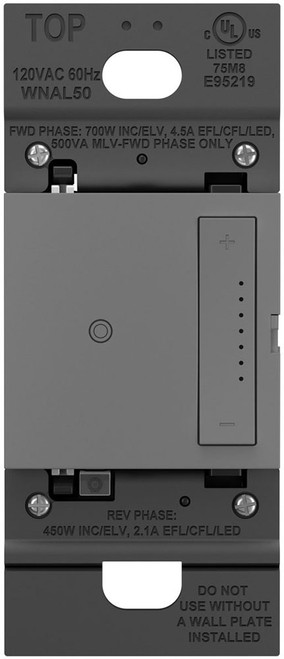 Legrand Adorne WNAL50M1 Magnesium Tru-Universal Dimmer