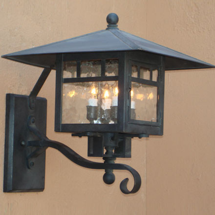 Lighting Innovations 3303 Exterior 12" Wide x 13.5" Tall Wall Sconce