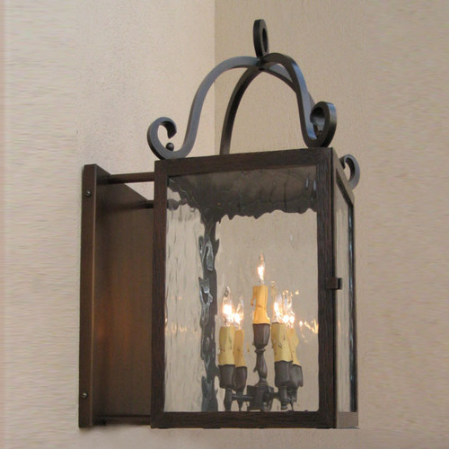 Lighting Innovations BS13BB Exterior 7.3" Wide x 14.8" Tall Wall Lighting Fixture