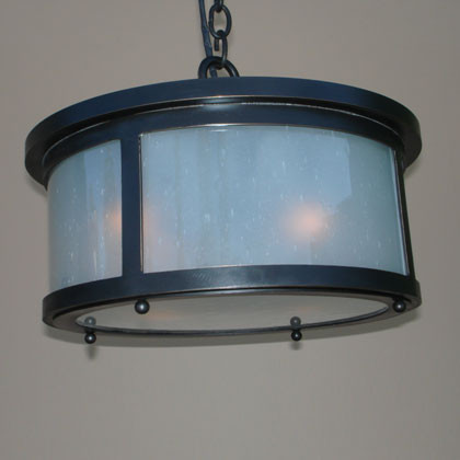 Lighting Innovations C10171 Exterior 22.8" Wide x 13.8" Tall Drop Ceiling Light Fixture