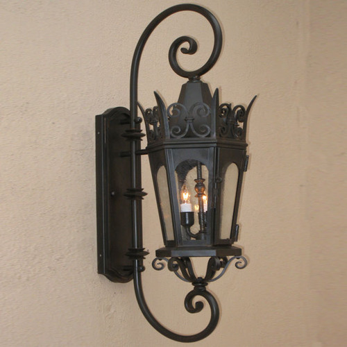 Lighting Innovations DB7003 Traditional Exterior 14.5" Wide x 42" Tall Light Sconce