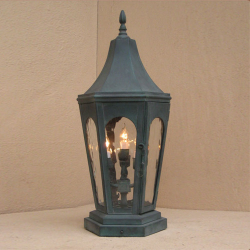 Lighting Innovations FPM8122 Exterior 10" Wide x 22.3" Tall Pier Mount