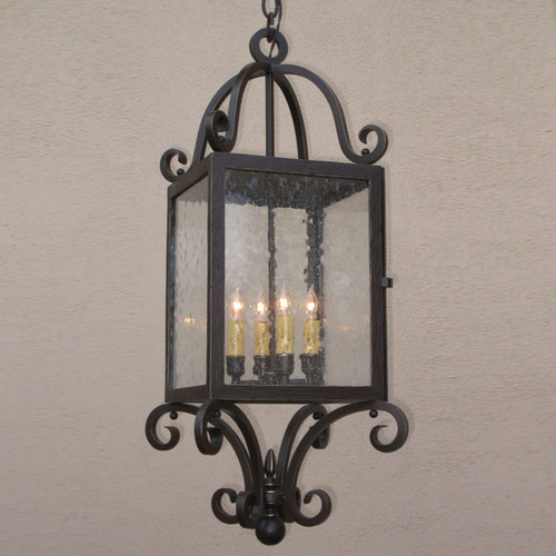 Lighting Innovations H1344 Outdoor 9.4" Wide x 23.3" Tall Hanging Pendant Lighting